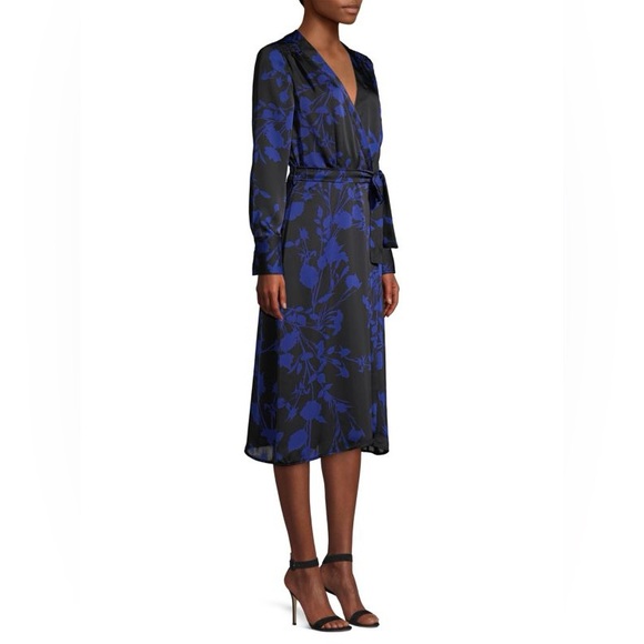 EQUIPMENT Cherylene Floral Wrap Dress - Picture 3 of 8